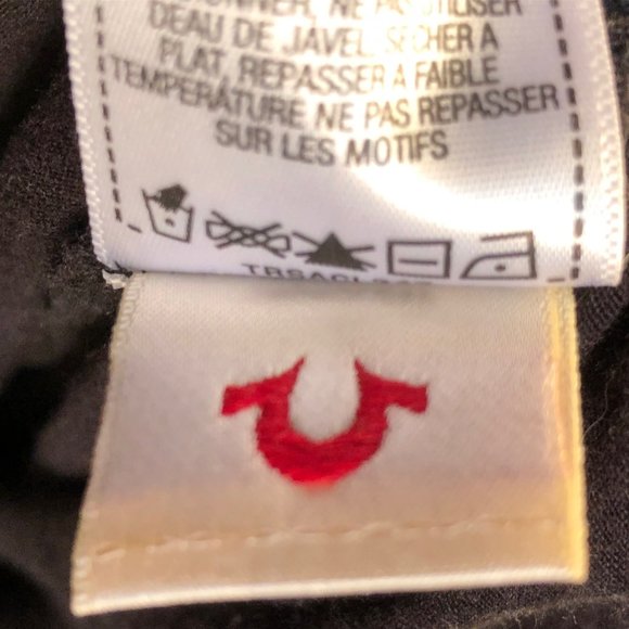 True Religion Crystal Logo Tee Shirt - Picture 9 of 10